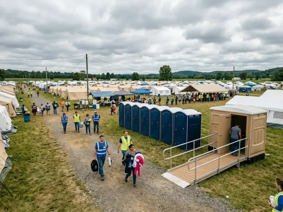 disaster-relief-camp-restrooms-010 — frequently asked questions, Dumpster & Portable Bathrooms Rental in Indiantown, FL